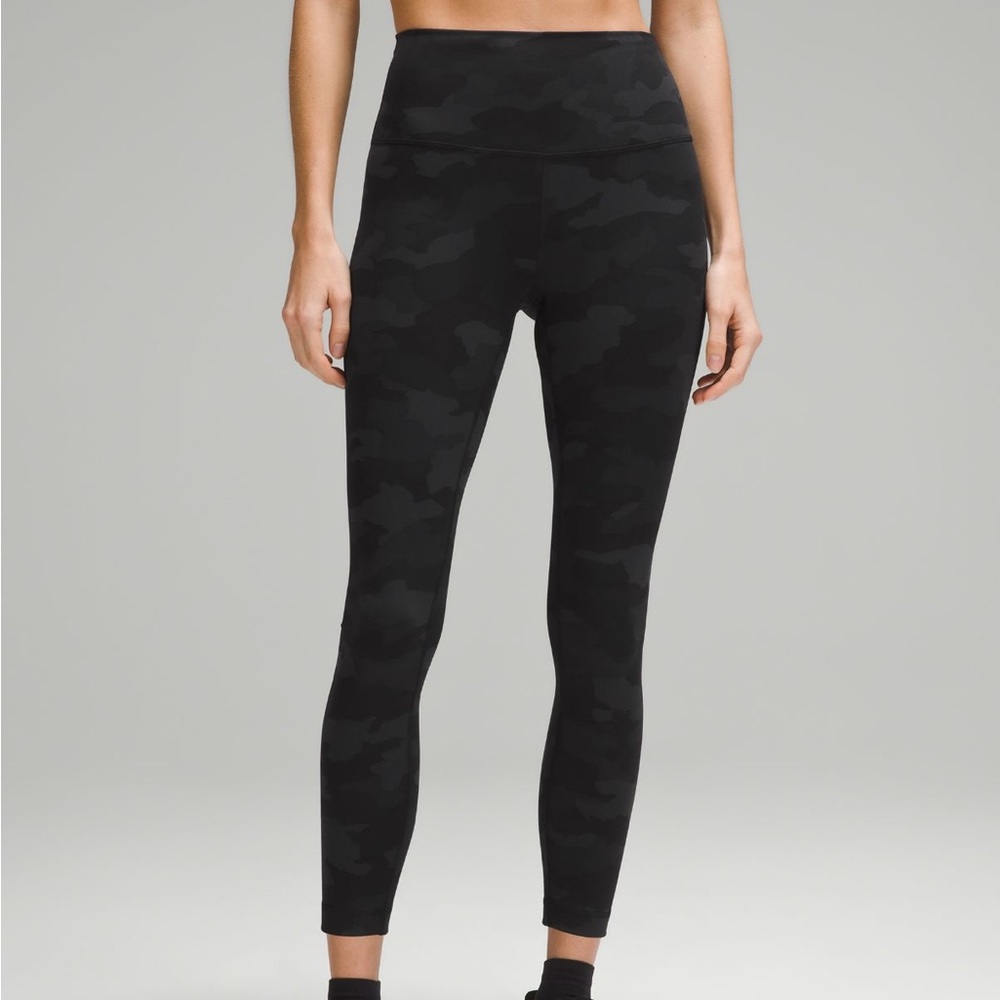 Lululemon Wunder Train Camo Leggings